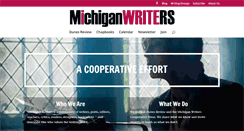Desktop Screenshot of michwriters.org